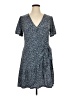 MICHAEL Michael Kors Blue Casual Dress Size XL - photo 1