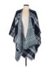 Mia + Tess 100% Polyester Plaid Blue Wrap One size - photo 1
