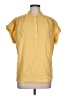 Universal Thread 100% Cotton Yellow Short Sleeve Blouse Size L - photo 1
