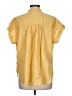 Universal Thread 100% Cotton Yellow Short Sleeve Blouse Size L - photo 2