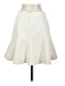 H&M 100% Polyester Chevron-herringbone Ivory Formal Skirt Size 4 - photo 2