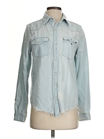 GRLFRND Long Sleeve Button-Down Shirt (view 1)