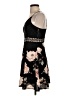 Shein 100% Polyester Floral Black Casual Dress Size 4 - photo 5