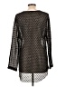 Very J Black Long Sleeve Blouse Size L - photo 2
