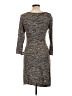 Max Edition Tweed Gray Casual Dress Size L - photo 2
