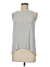 Athleta Silver Sleeveless T-Shirt Size M - photo 1