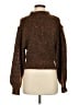 Kimchi Blue Tweed Brown Turtleneck Sweater Size XS - photo 1
