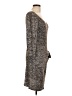 Max Edition Tweed Gray Casual Dress Size L - photo 4