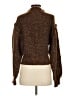 Kimchi Blue Tweed Brown Turtleneck Sweater Size XS - photo 2