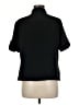 Travelsmith 100% Polyester Black Short Sleeve Blouse Size M (petite) - photo 2