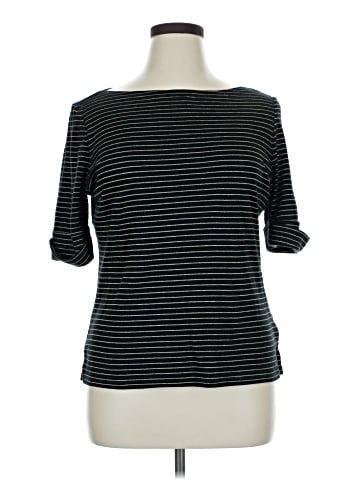Lauren by Ralph Lauren 3/4 Sleeve T-Shirt (view 1)