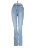 H&M Hearts Blue Jeans Size 2 - photo 1