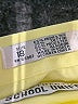 Authentic School Uniform Solid Yellow Short Sleeve Button-Down Shirt Size 18 - photo 4
