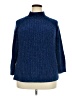 Terra & Sky 100% Polyester Blue Turtleneck Sweater Size 2X - photo 1