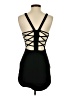 A'gaci Solid Black Cocktail Dress Size S - photo 2