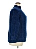 Terra & Sky 100% Polyester Blue Turtleneck Sweater Size 2X - photo 4