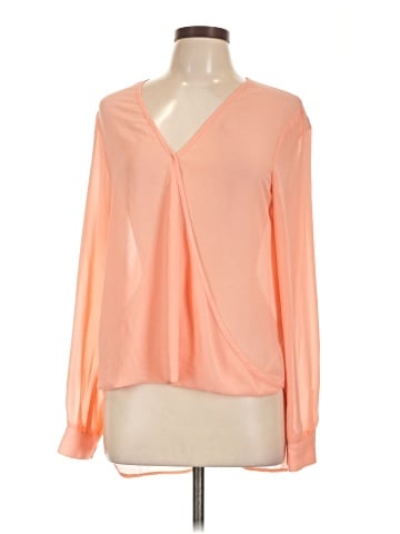 WAYF Long Sleeve Blouse (view 1)