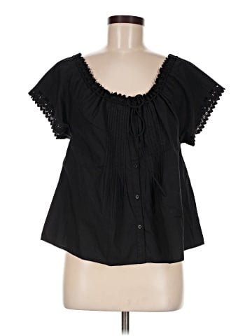 Lucky Brand Short Sleeve Blouse (view 1)