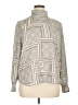 Ann Taylor 100% Polyester Gray Long Sleeve Blouse Size XL - photo 1