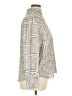 Ann Taylor 100% Polyester Gray Long Sleeve Blouse Size XL - photo 4
