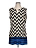 Tacera Blue Sleeveless Blouse Size L - photo 1