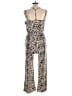 Unbranded Animal Print Tan Jumpsuit Size L - photo 2