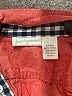 First Impressions 100% Cotton Tweed Red Long Sleeve Button-Down Shirt Size 0-3 mo - photo 3