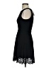 Peach Royal Solid Black Cocktail Dress Size XS - photo 5