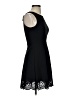 Peach Royal Solid Black Cocktail Dress Size XS - photo 4