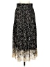 Gerard Darel Print Multi Color Black Casual Skirt Size 2 (34) - photo 1