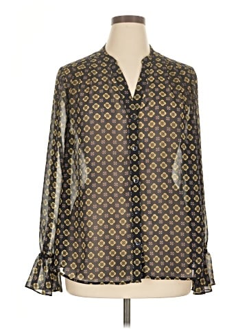 CAbi Long Sleeve Blouse (view 1)