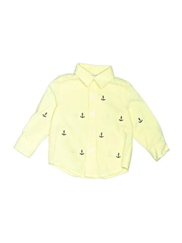 Janie and Jack Long Sleeve Button-Down Shirt (view 1)