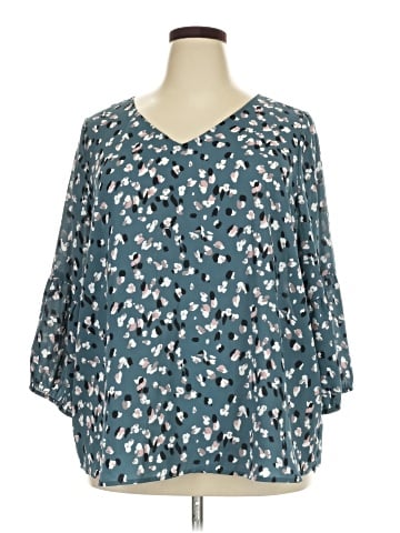 Collective Concepts 3/4 Sleeve Blouse (view 1)