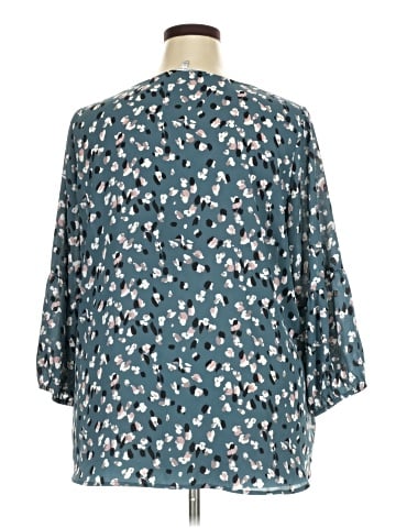Collective Concepts 3/4 Sleeve Blouse (view 2)