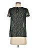 Ann Taylor LOFT 100% Polyester Black Short Sleeve Blouse Size XS - photo 1