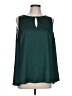 Torrid 100% Polyester Green Sleeveless Blouse Size Lg Plus (0) - photo 1
