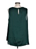 Torrid 100% Polyester Green Sleeveless Blouse Size Lg Plus (0) - photo 2