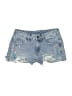 Assorted Brands 100% Cotton Graphic Blue Denim Shorts Size S - photo 1