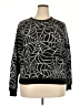 Grayson Threads Print Black Pullover Sweater Size XXL - photo 1