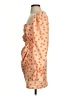 ASOS Design Polka Dots Orange Cocktail Dress Size 4 - photo 5