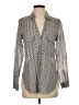 Roberta Freymann 100% Polyester Print Gray Long Sleeve Blouse Size XS - photo 1