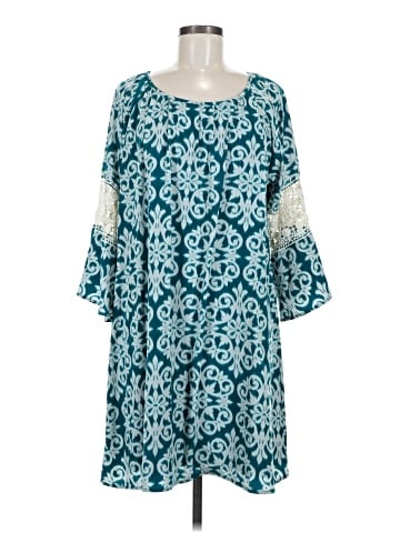 Peach Love Casual Dress (view 1)