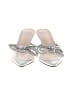 Unbranded Silver Heels Size 8 - photo 2