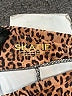 Skatie Animal Print Brown Board Shorts Size S - photo 3