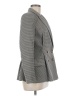H&M Houndstooth Gray Blazer Size 6 - photo 4