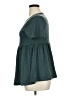 Shein Teal Short Sleeve Top Size 14 - photo 5