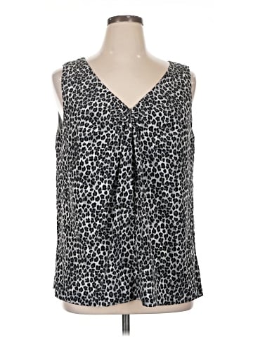 Dana Buchman Sleeveless Blouse (view 1)