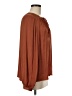 Current Air 100% Polyester Brown Long Sleeve Blouse Size M - photo 4