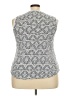 Kim Rogers White Sleeveless Top Size 3X - photo 2
