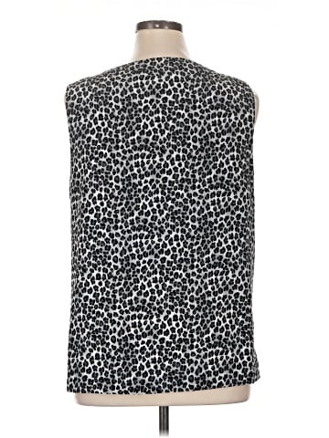 Dana Buchman Sleeveless Blouse (view 2)